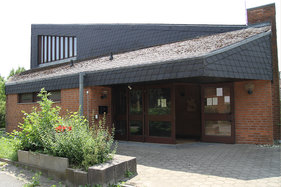 Eingang der St.-Martin-Kapelle in Escheburg 