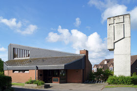 Außenansicht der St.-Martin-Kapelle in Escheburg 