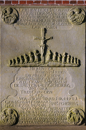 Grabinschrift der St.-Nikolai-Kirche Hohenhorn