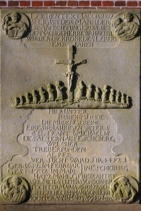 Grabinschrift der St.-Nikolai-Kirche Hohenhorn
