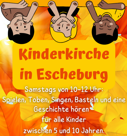 Einladungsflyer Kinderkirche Escheburg