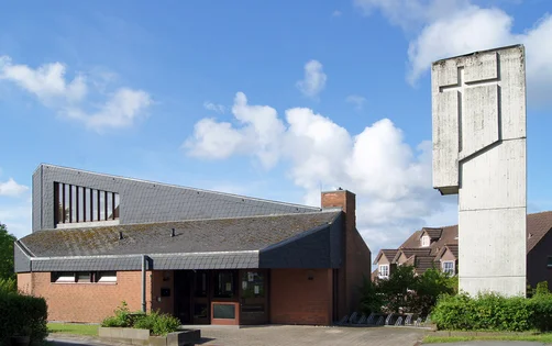 Außenansicht der St.-Martin-Kapelle in Escheburg 